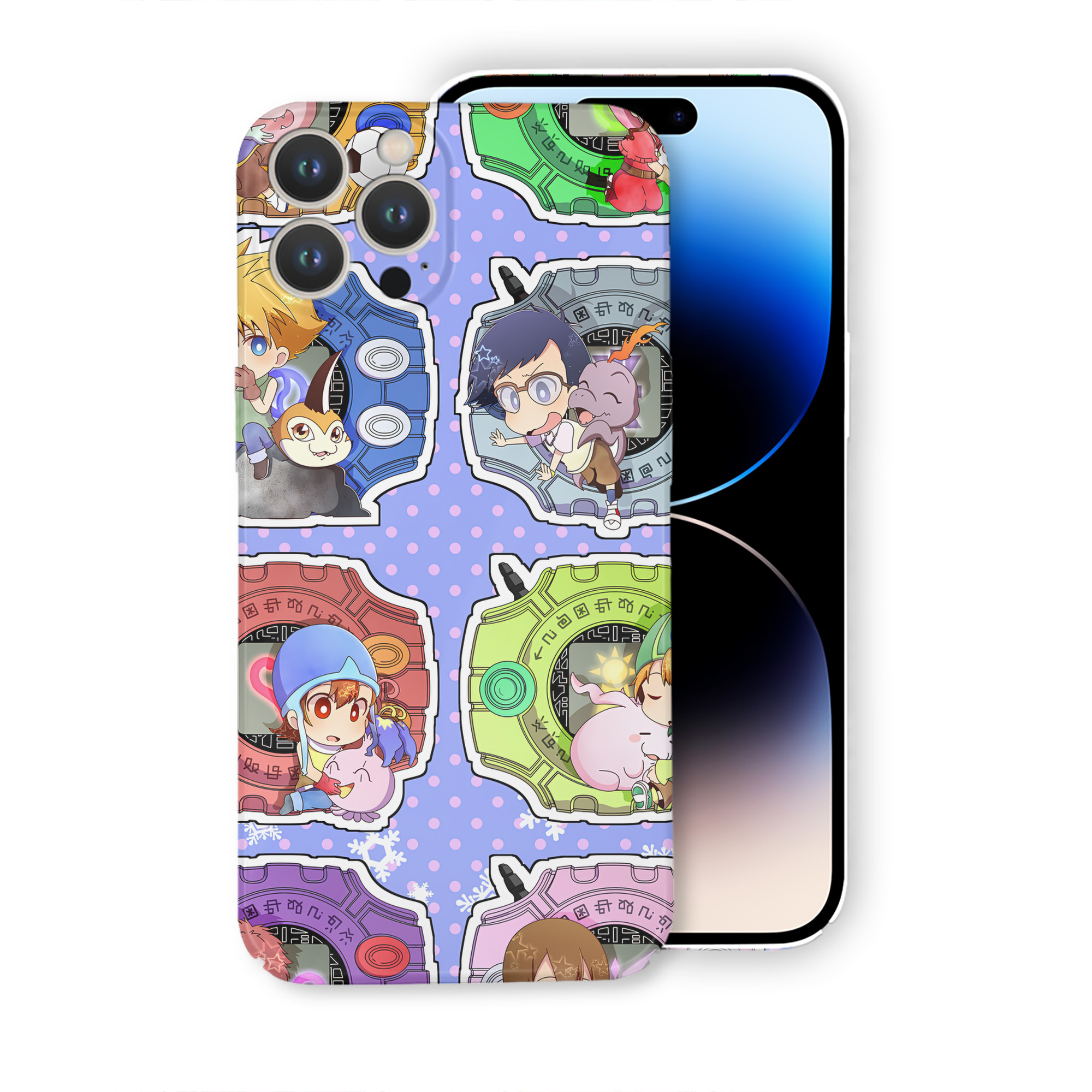 （画像用） Digimon デジタルモンスター/デジモン 【iPhone 14シリーズ対応】ハードケース